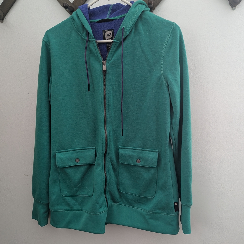 Orage Zip-up Hooded Sweatshirt
